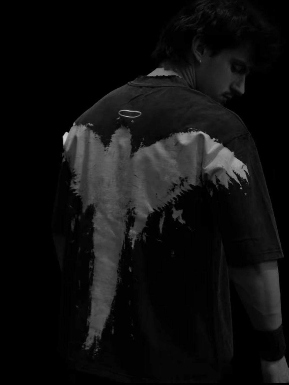 VERVEST  Ascencion Oversized T-shirt with distressed details(oversize)